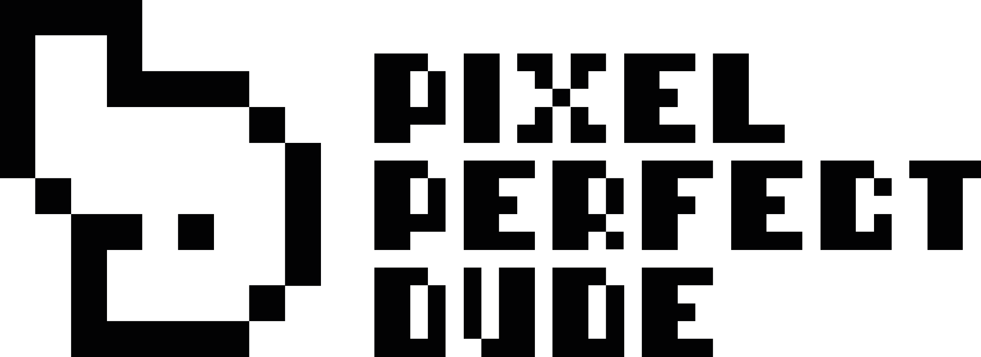 Pixel Perfect Dude logo