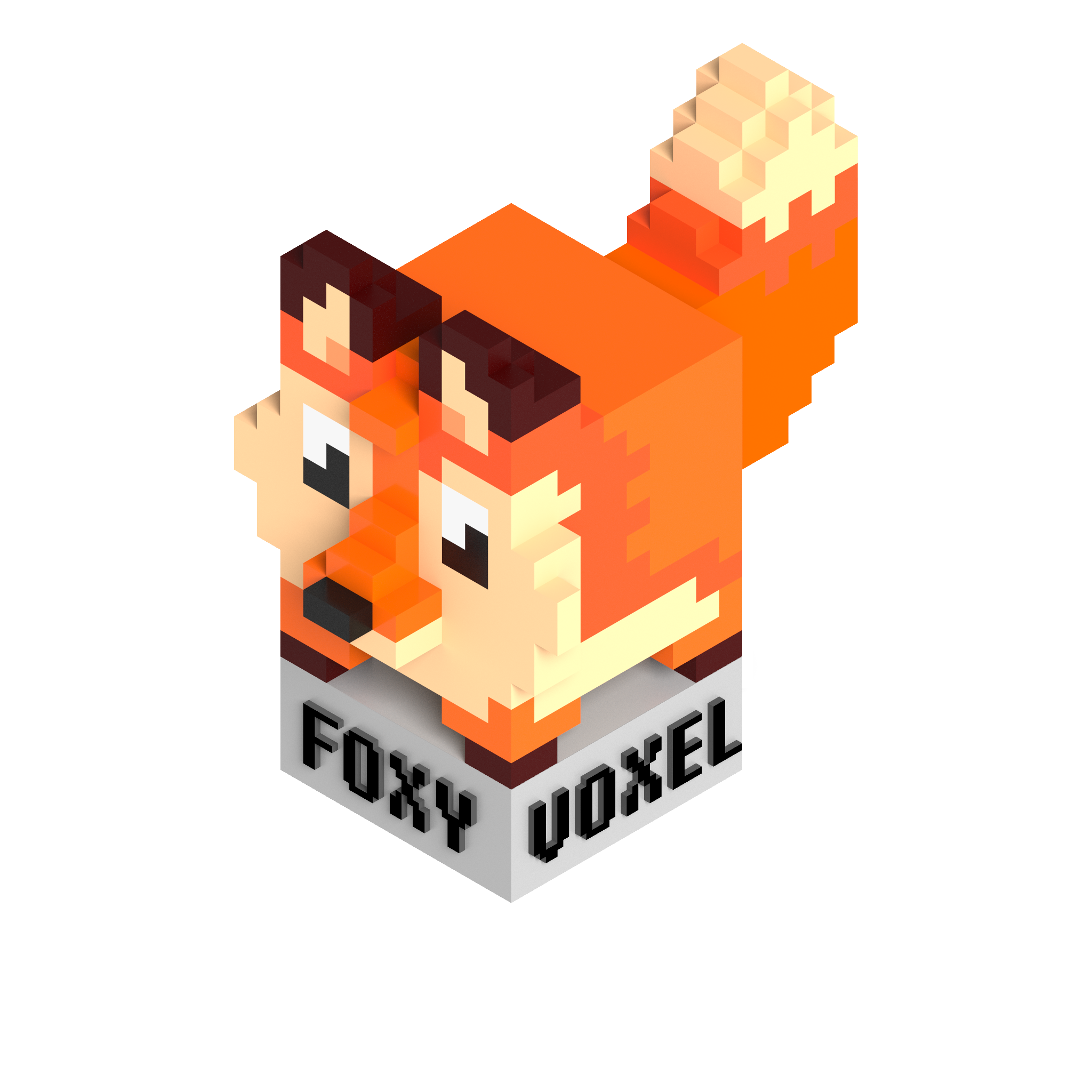 Foxy Voxel logo