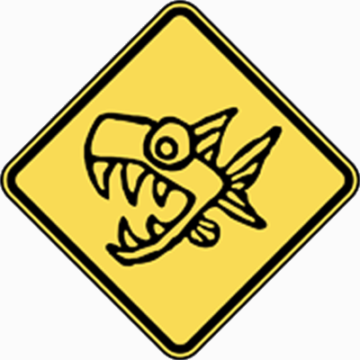 Scary Fish 标志