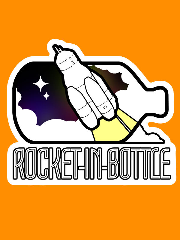 Rocket-in-Bottle 标志