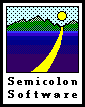 Semicolon Software 标志