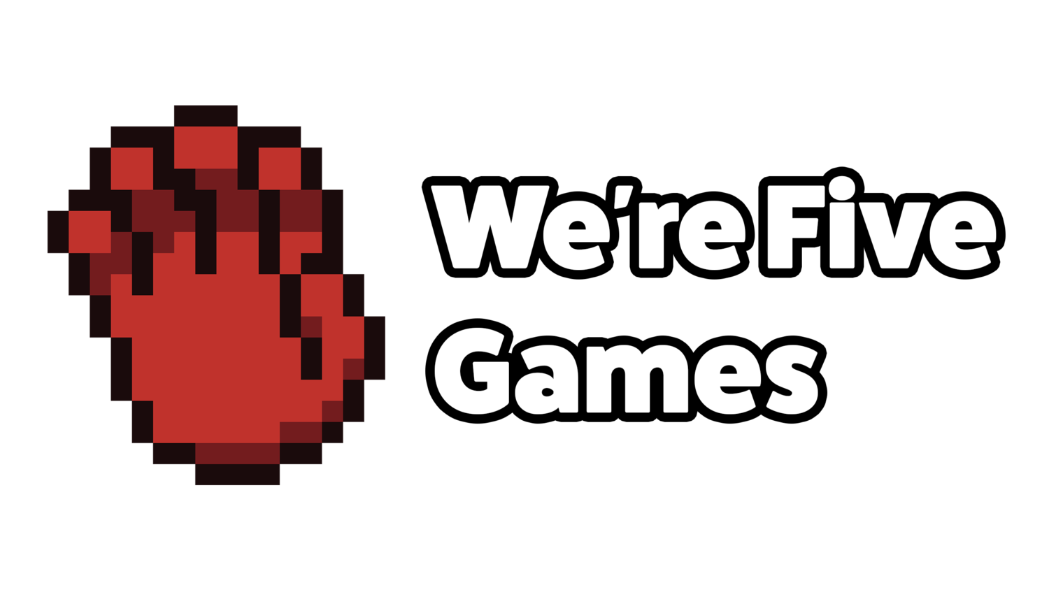 We're Five Games logo