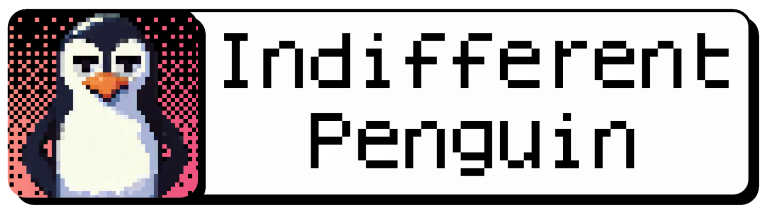 Indifferent Penguin 标志