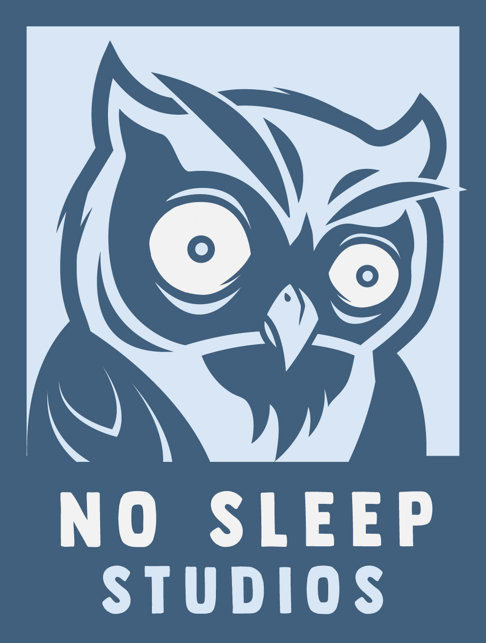 No Sleep Studios 标志
