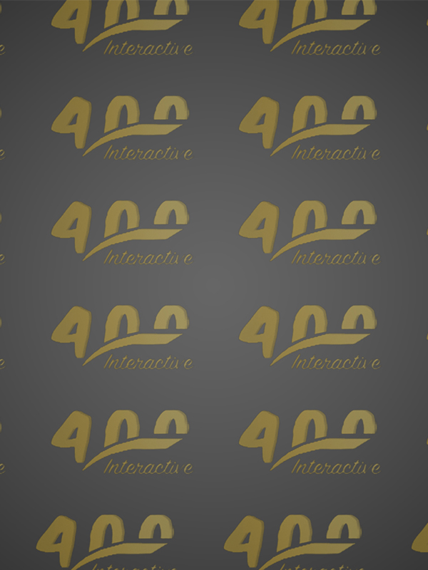 400 Interactive 标志