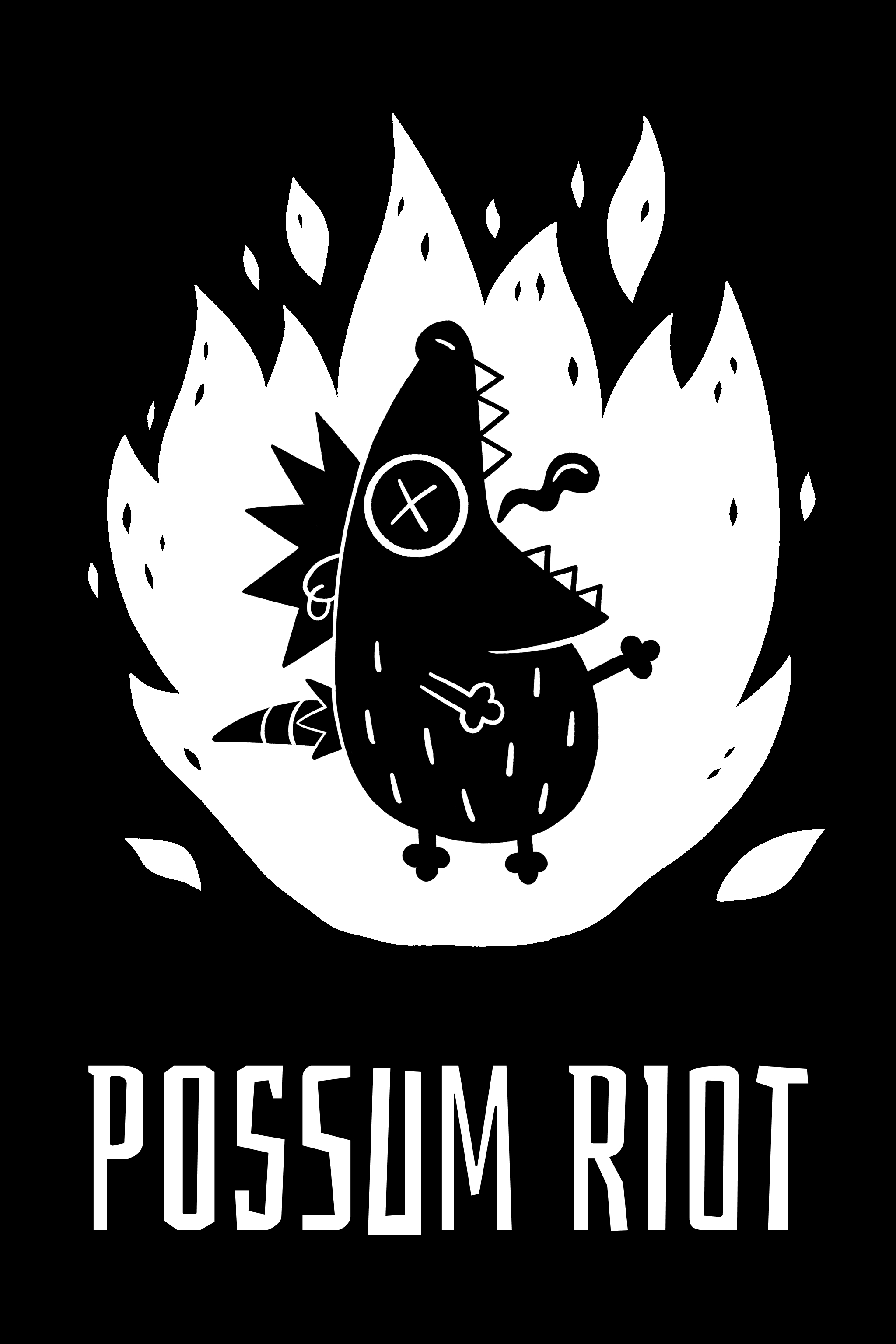 Possum Riot 标志