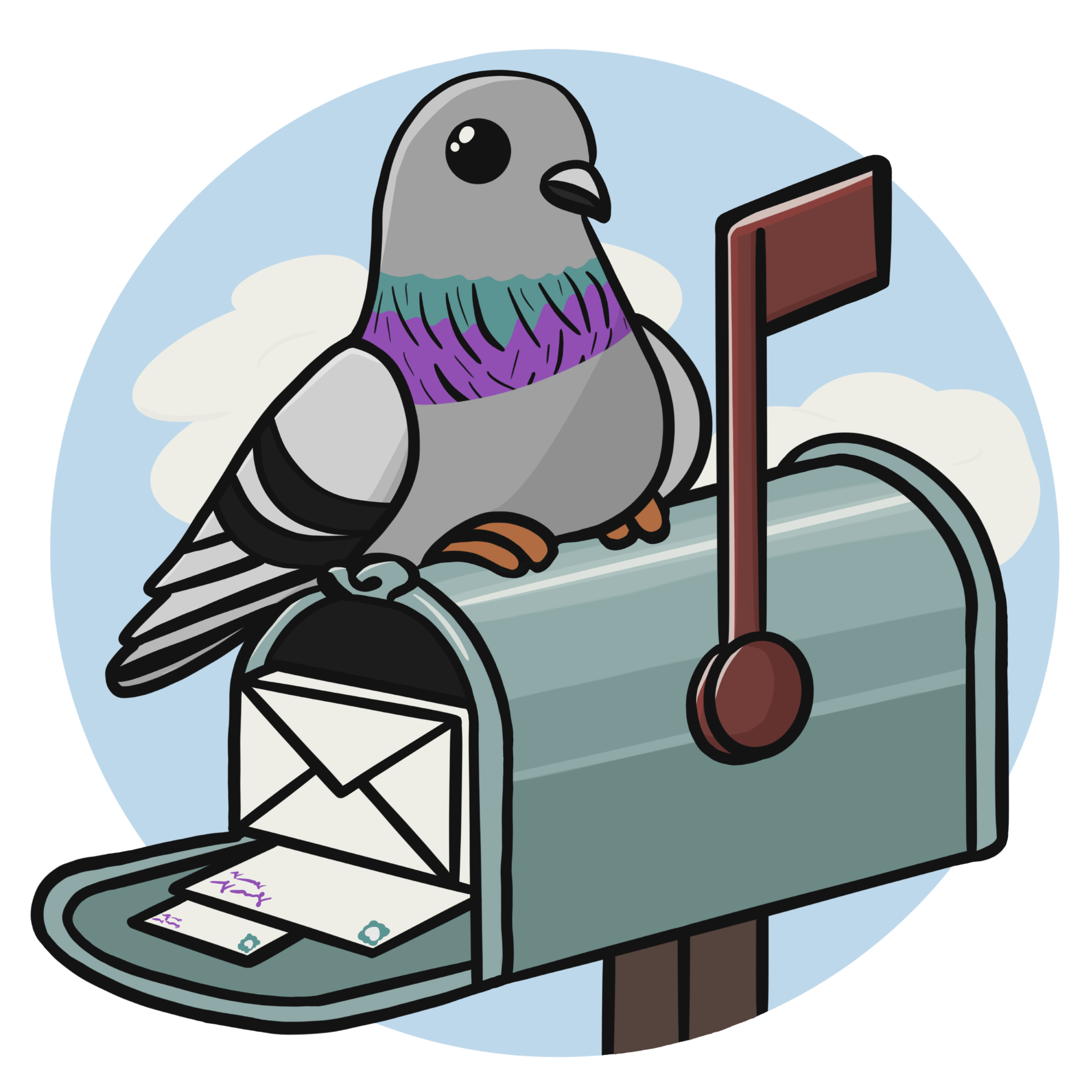 Pigeon Post Games 标志