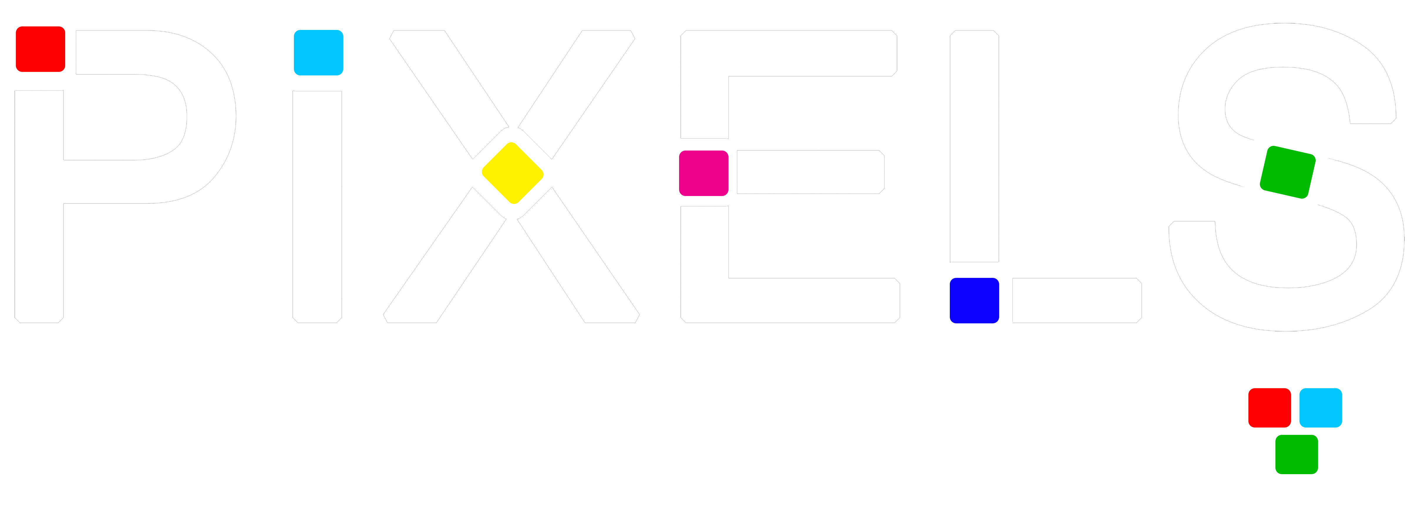 Pixels Game Design 标志