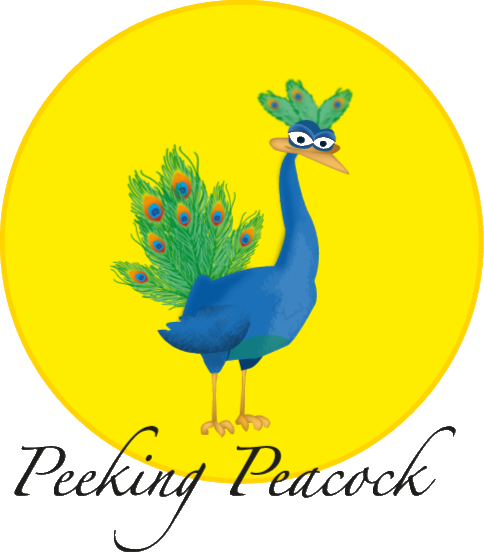 Peeking Peacock 标志