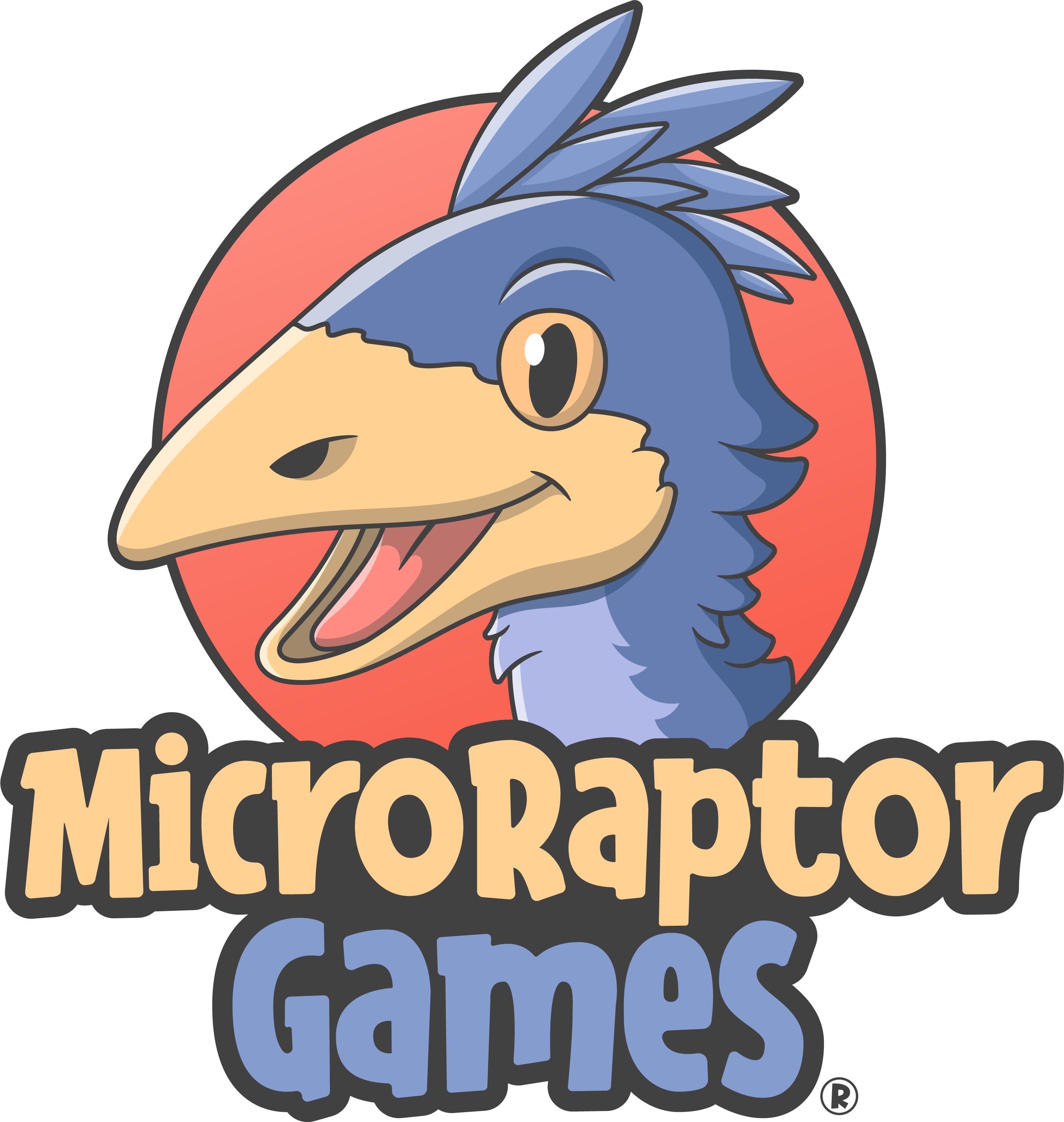 MicroRaptor Games 标志