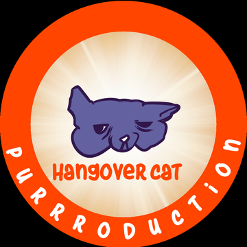 Hangover Cat Purrroduction logo