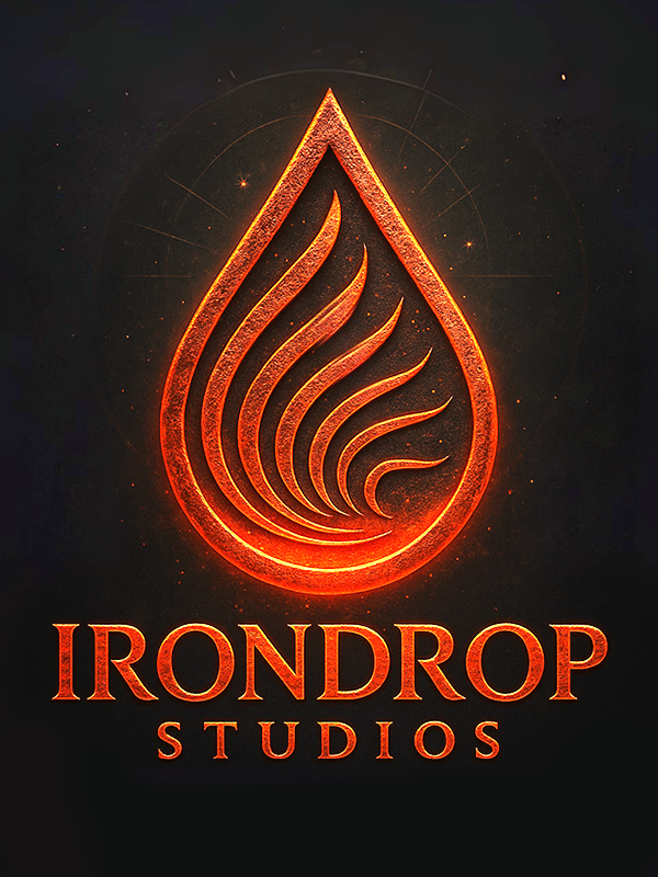 IronDrop Studios 标志