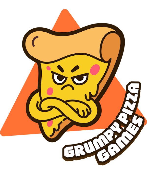 Grumpy Pizza 标志