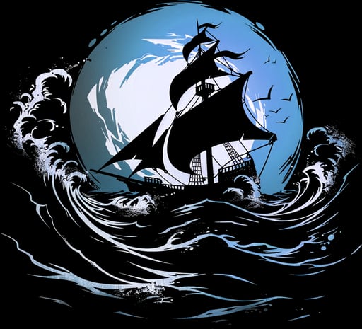 Dark Waters Games 标志