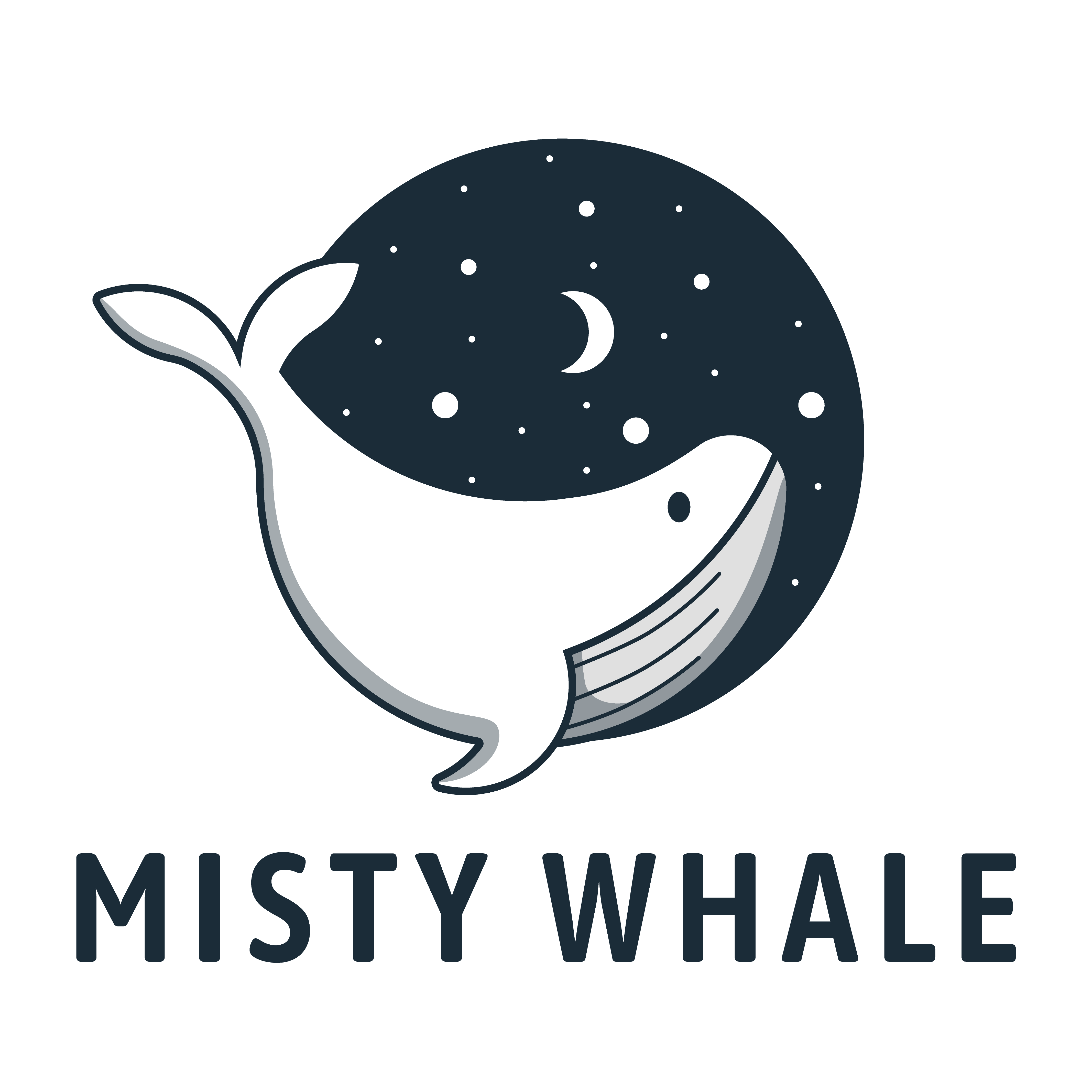 Misty Whale 标志