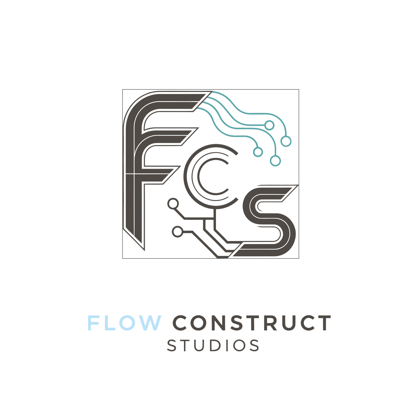 Flow Construct Studios 标志