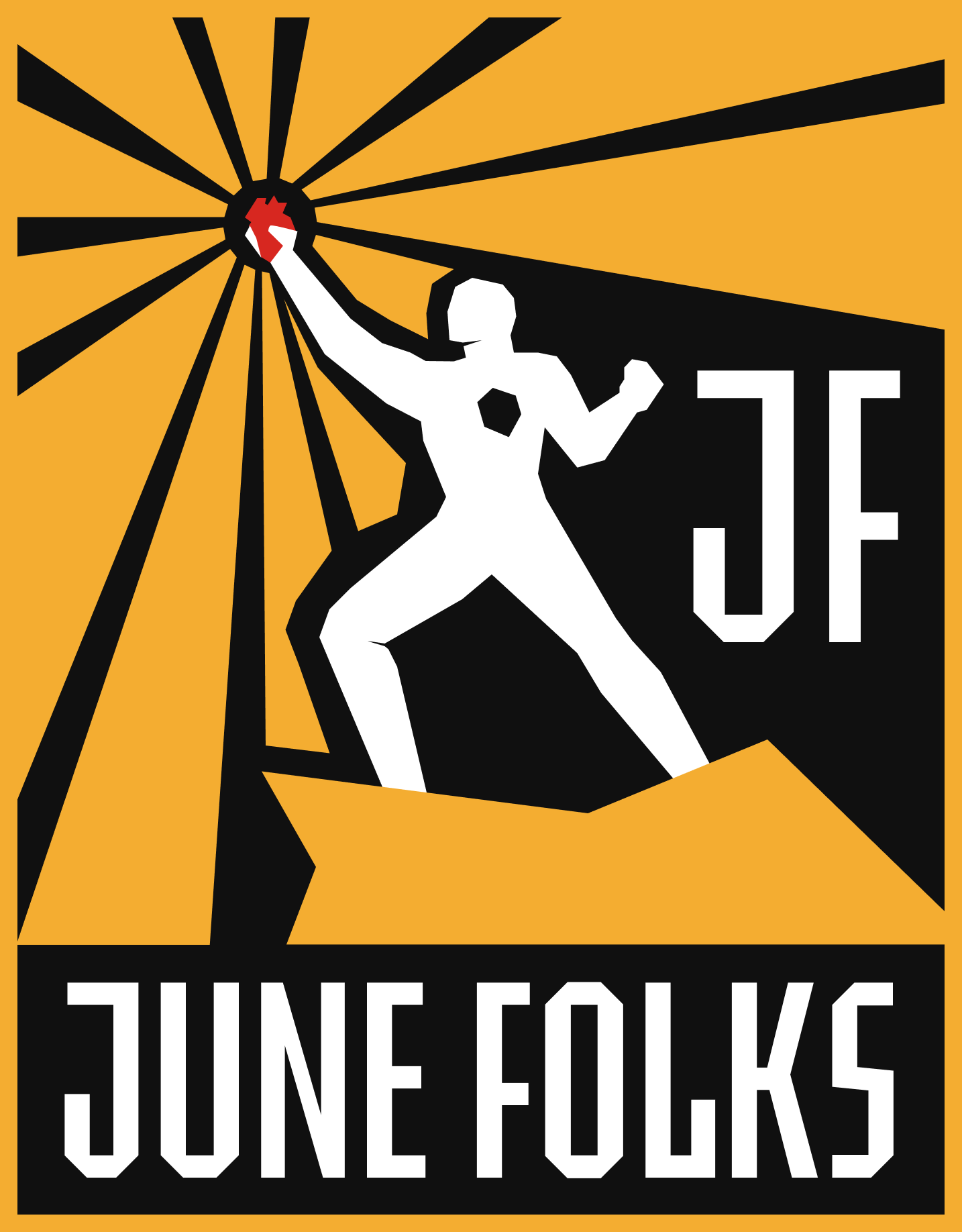 June Folks 标志