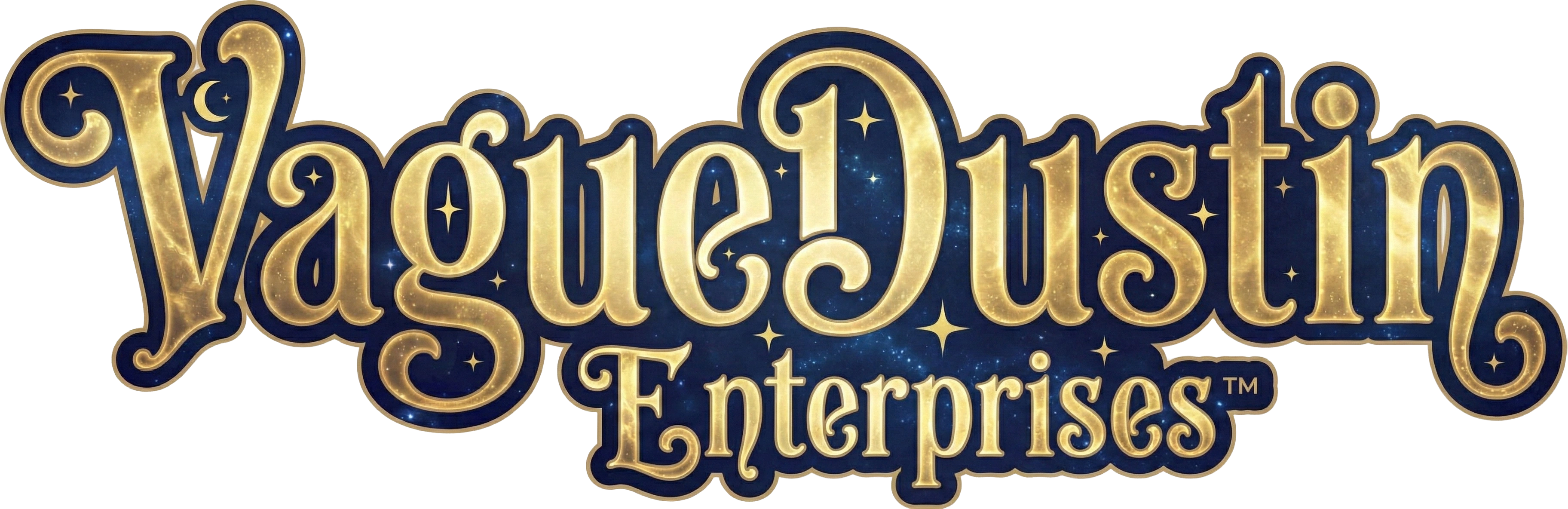 VagueDustin Enterprises 标志