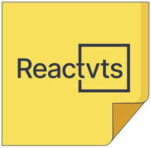 Reactvts logo