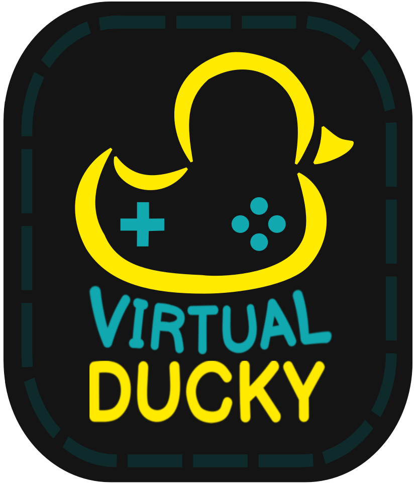 VIRTUAL DUCKY GAMES 标志