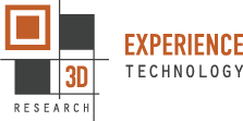 3D Research 标志