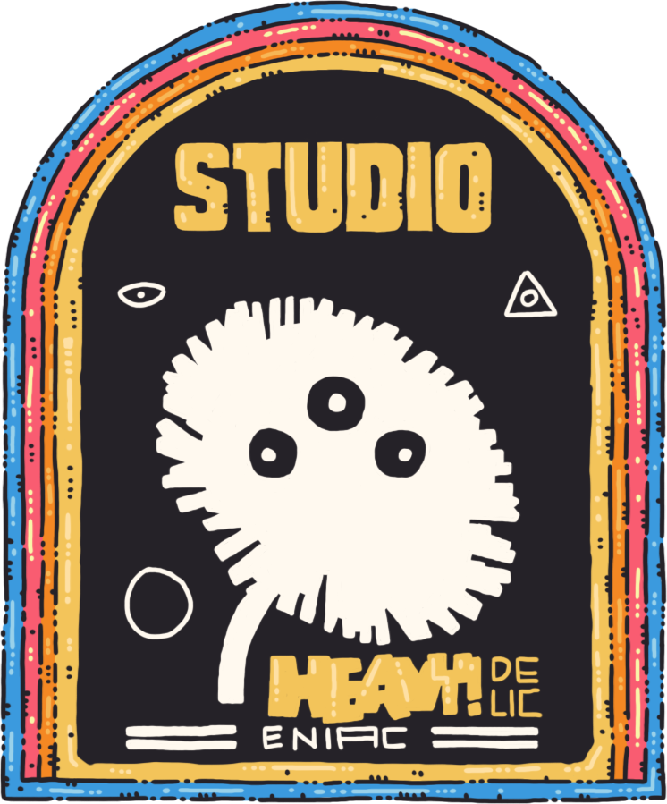 Heavydelic studio 标志