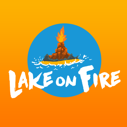 Lake On Fire 标志