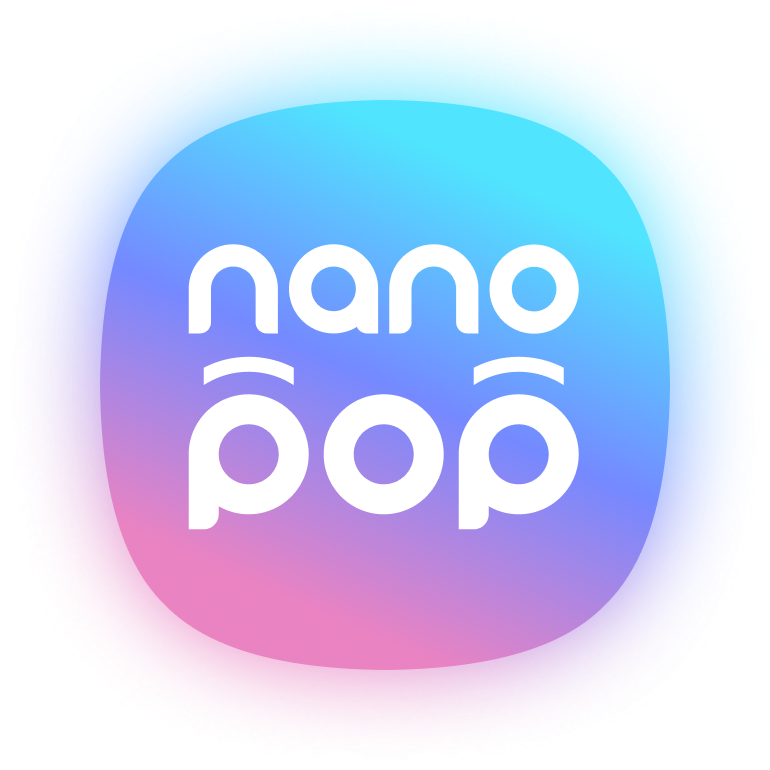 Nanopop 标志