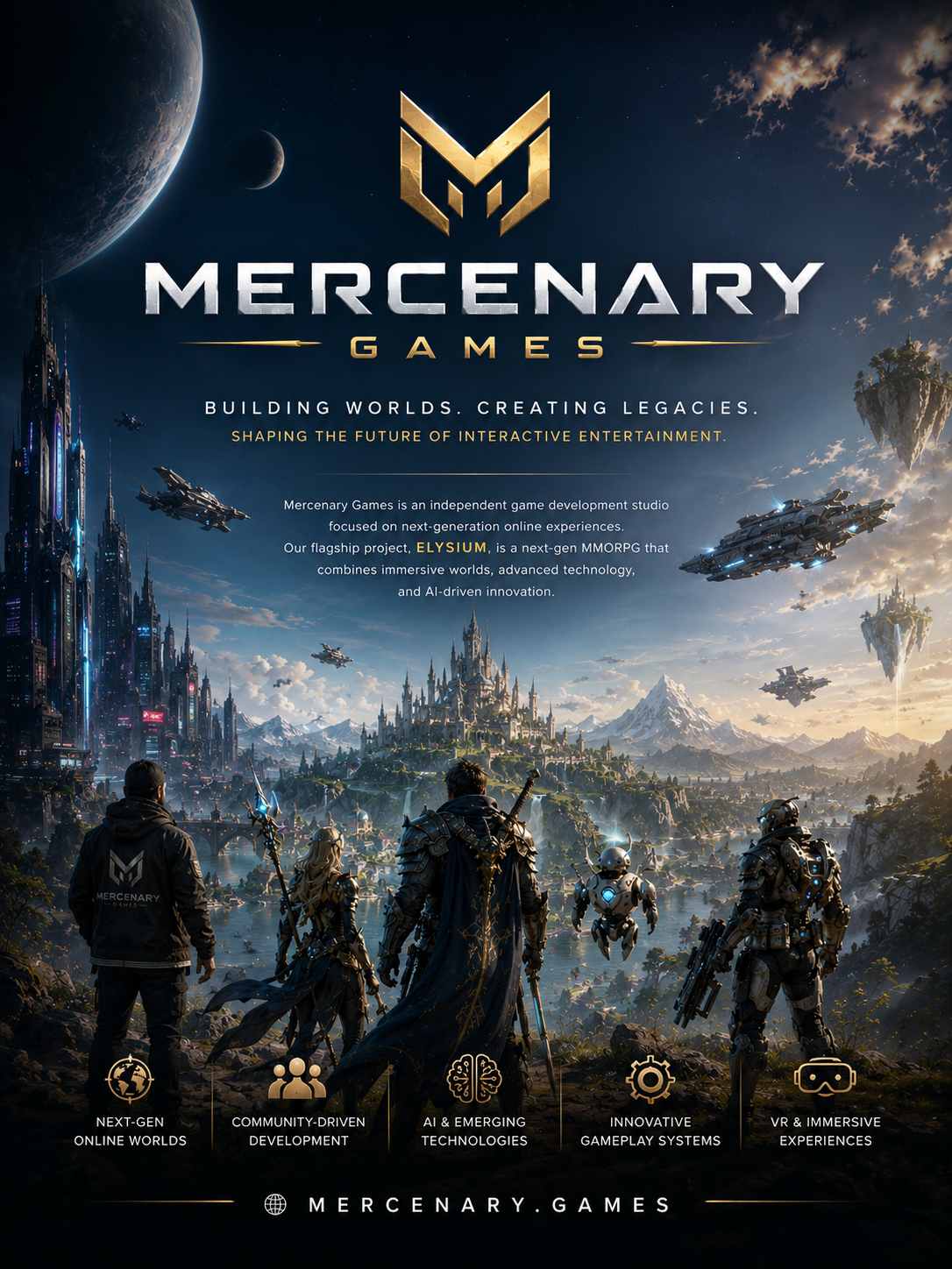 Mercenary Games 标志