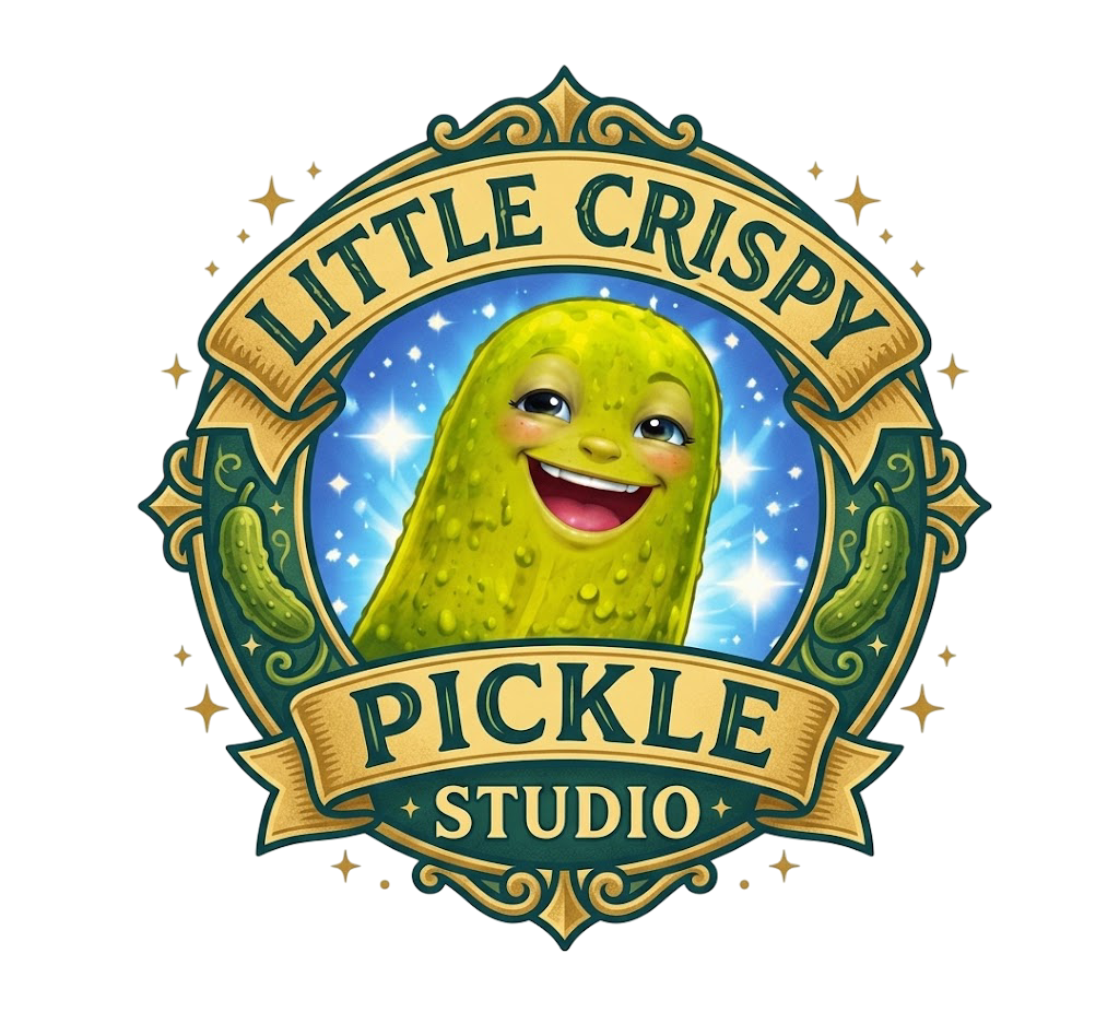 LittleCrispyPickle Studio 标志