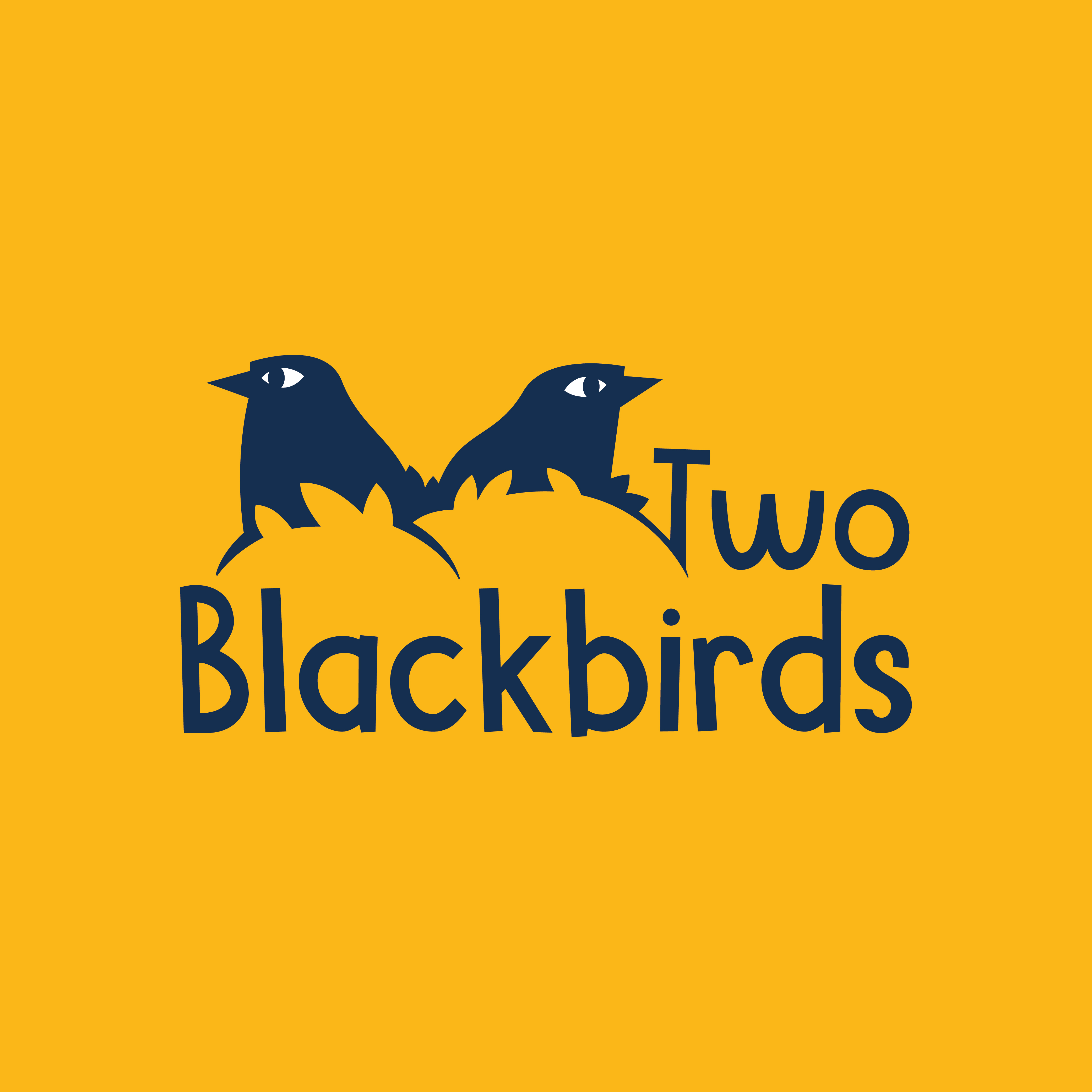 Two Blackbirds 标志