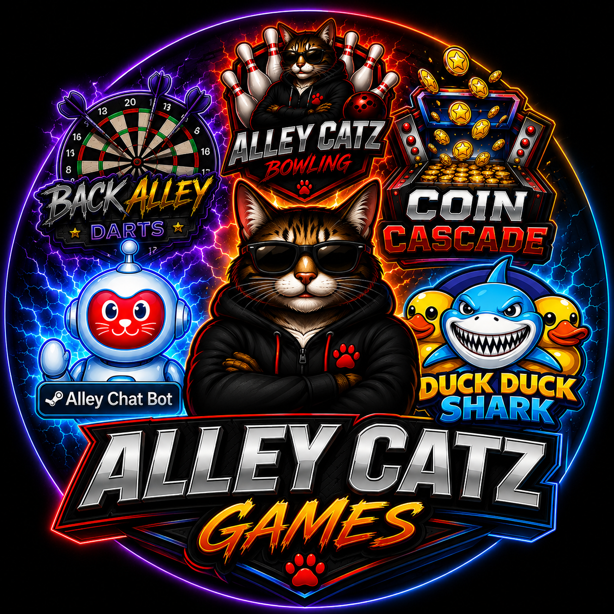 Alley Catz Games logo