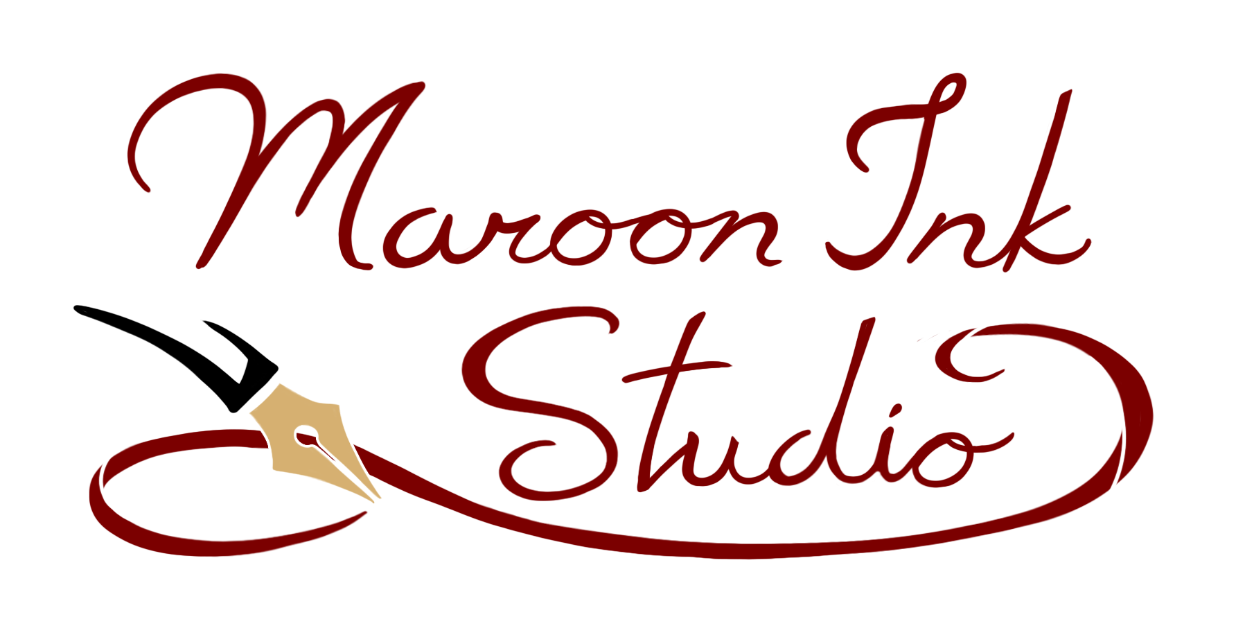 Maroon Ink Studio 标志