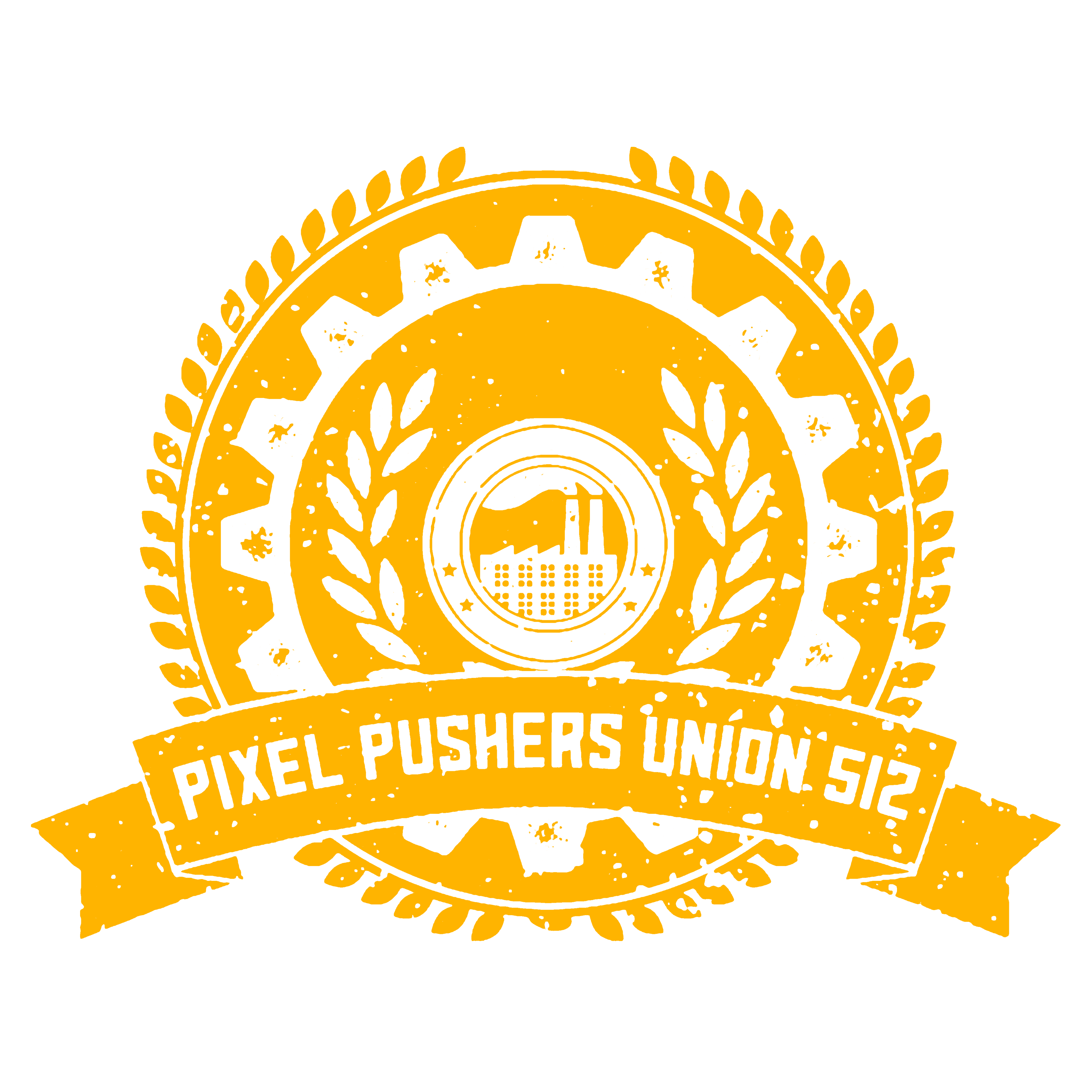 Pixel Pushers Union 512 logo