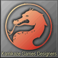 Kamikaze Games Designers 标志