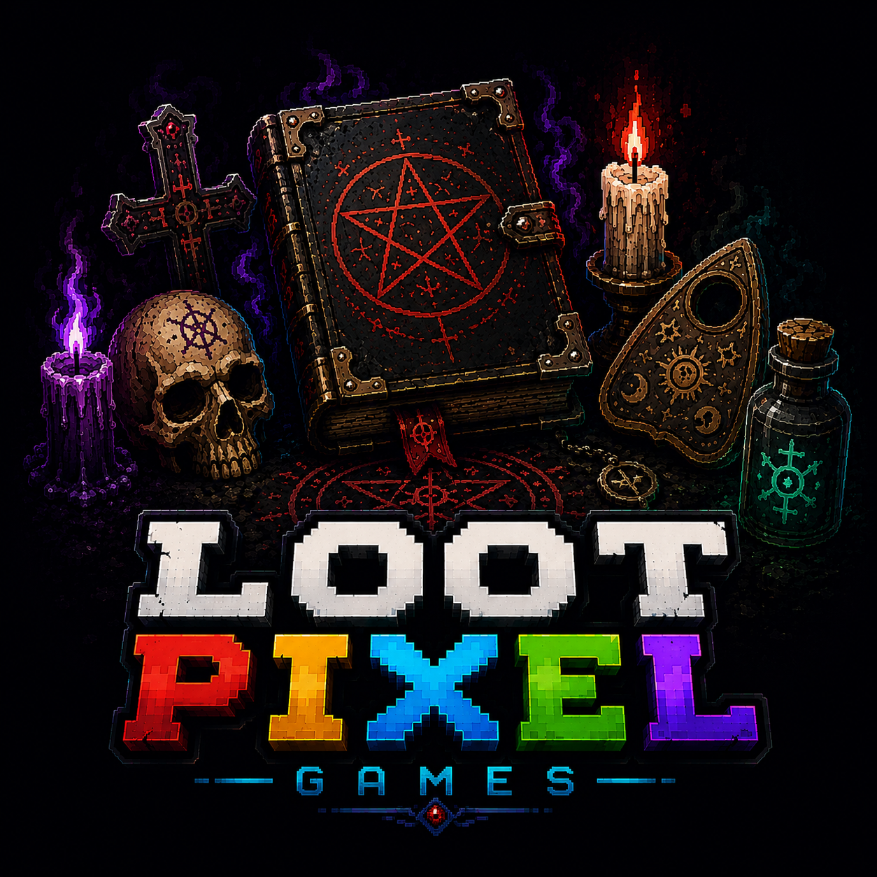 Loot Pixel Games 标志