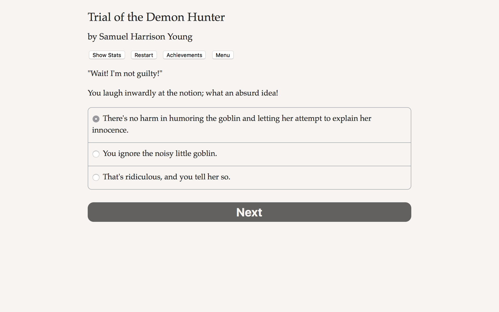 Trial of the Demon Hunter - Screenshot 5