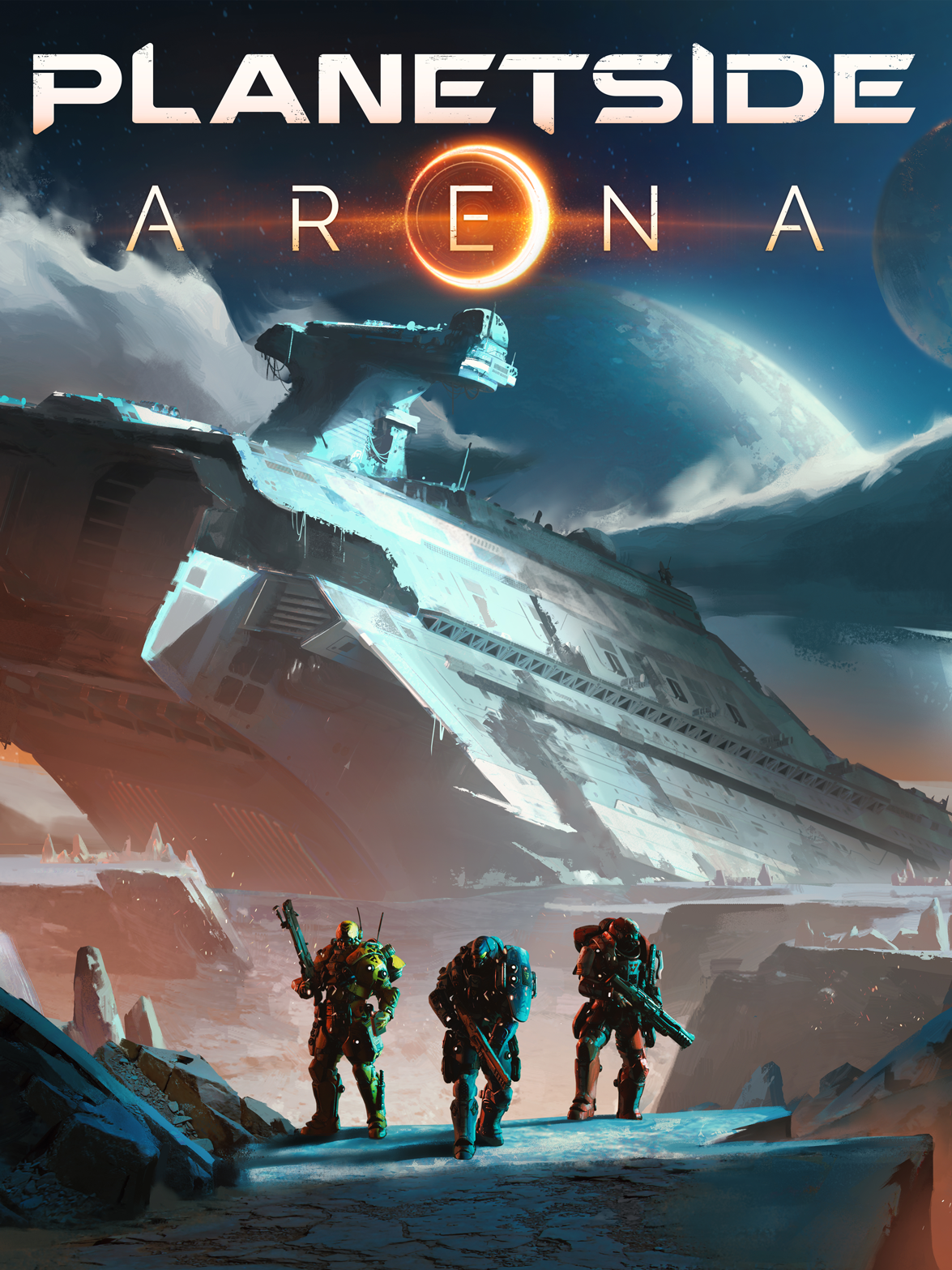 Game cover: PlanetSide Arena
