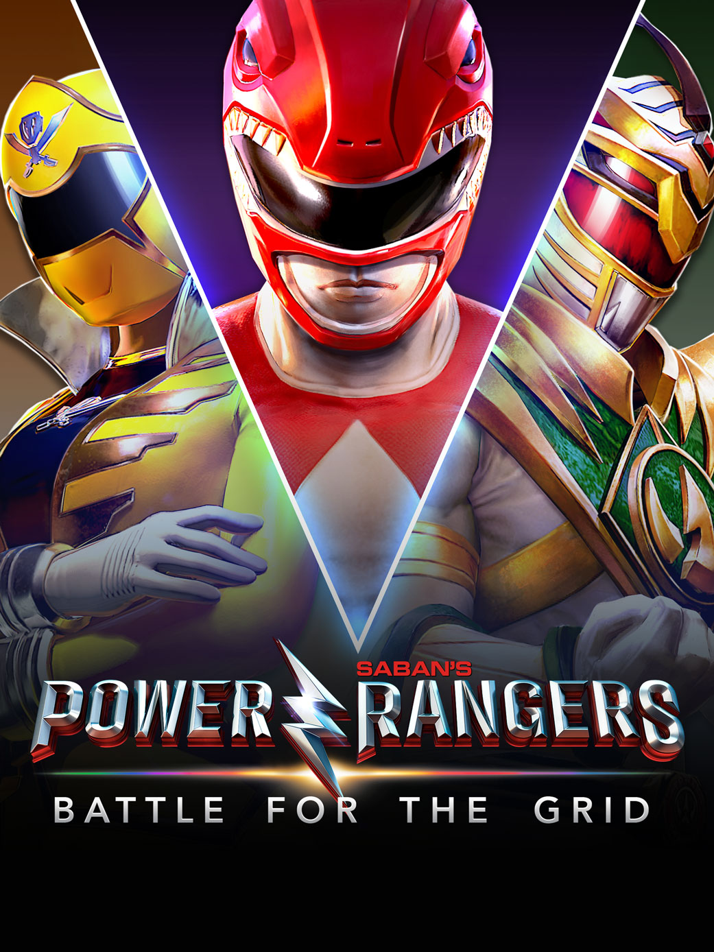 Game cover: Power Rangers: Battle for the Grid