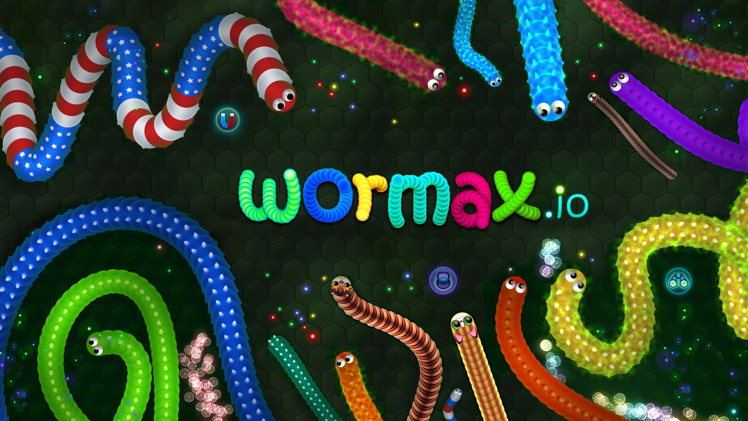 Wormax.io game on Poki is a free multiplayer online game just like Snakes