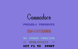 Game cover: Maggotmania