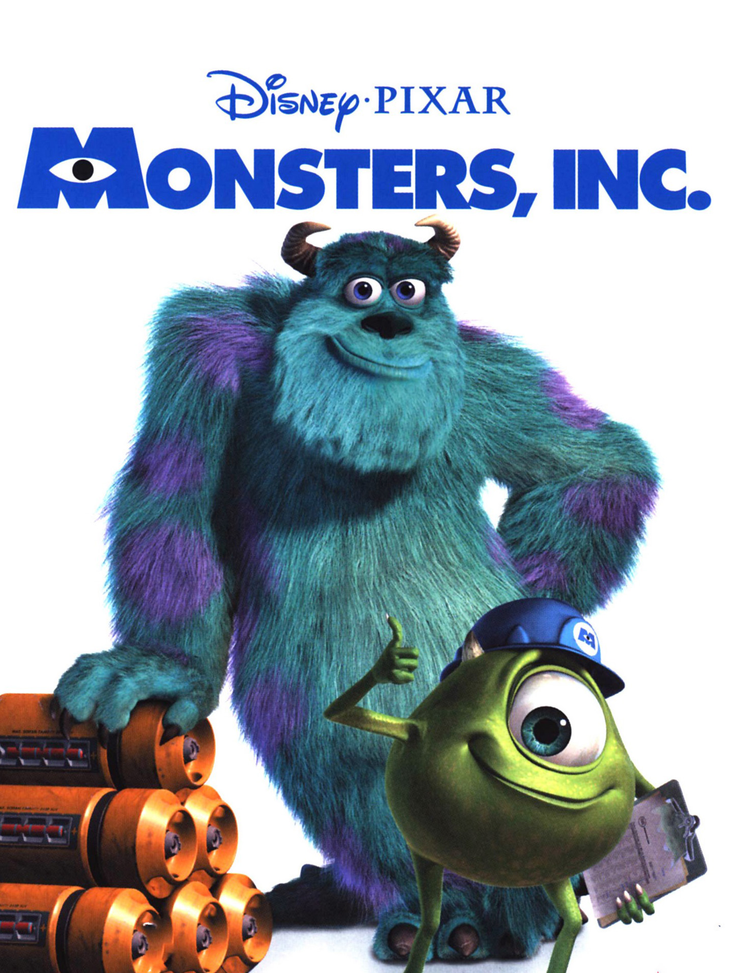 Game cover: Monsters, Inc.
