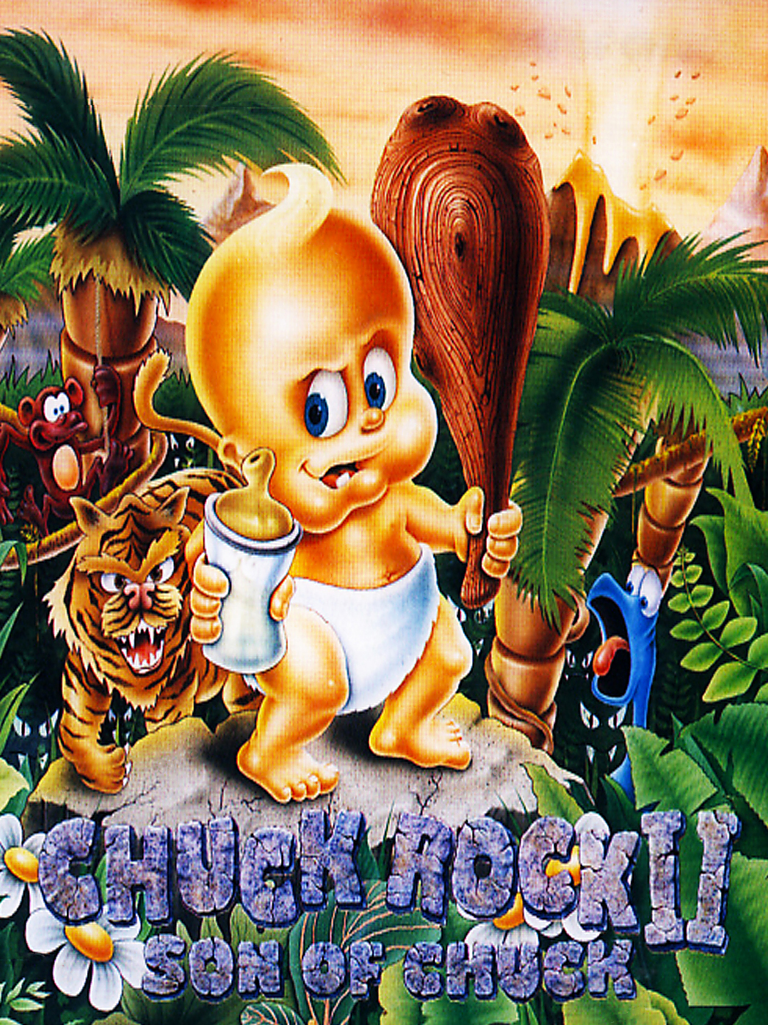 Game cover: Chuck Rock II: Son of Chuck