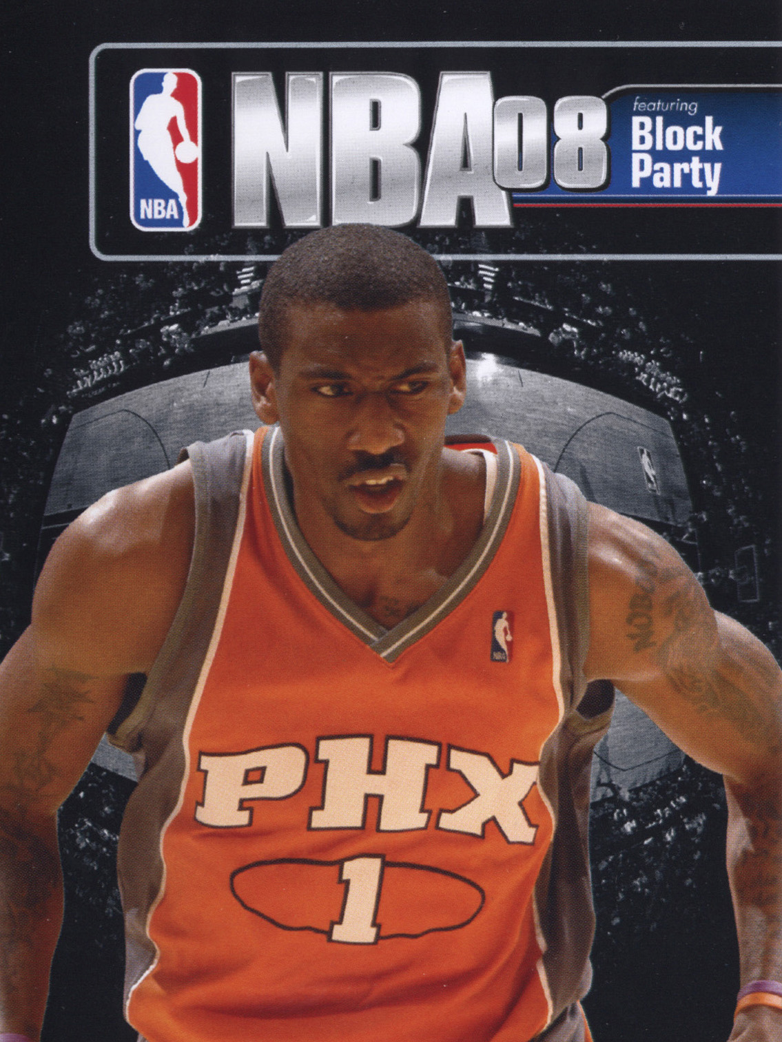 Game cover: NBA 08