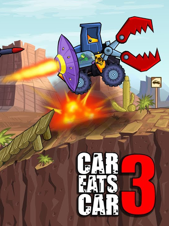 Game cover: Car Eats Car 3