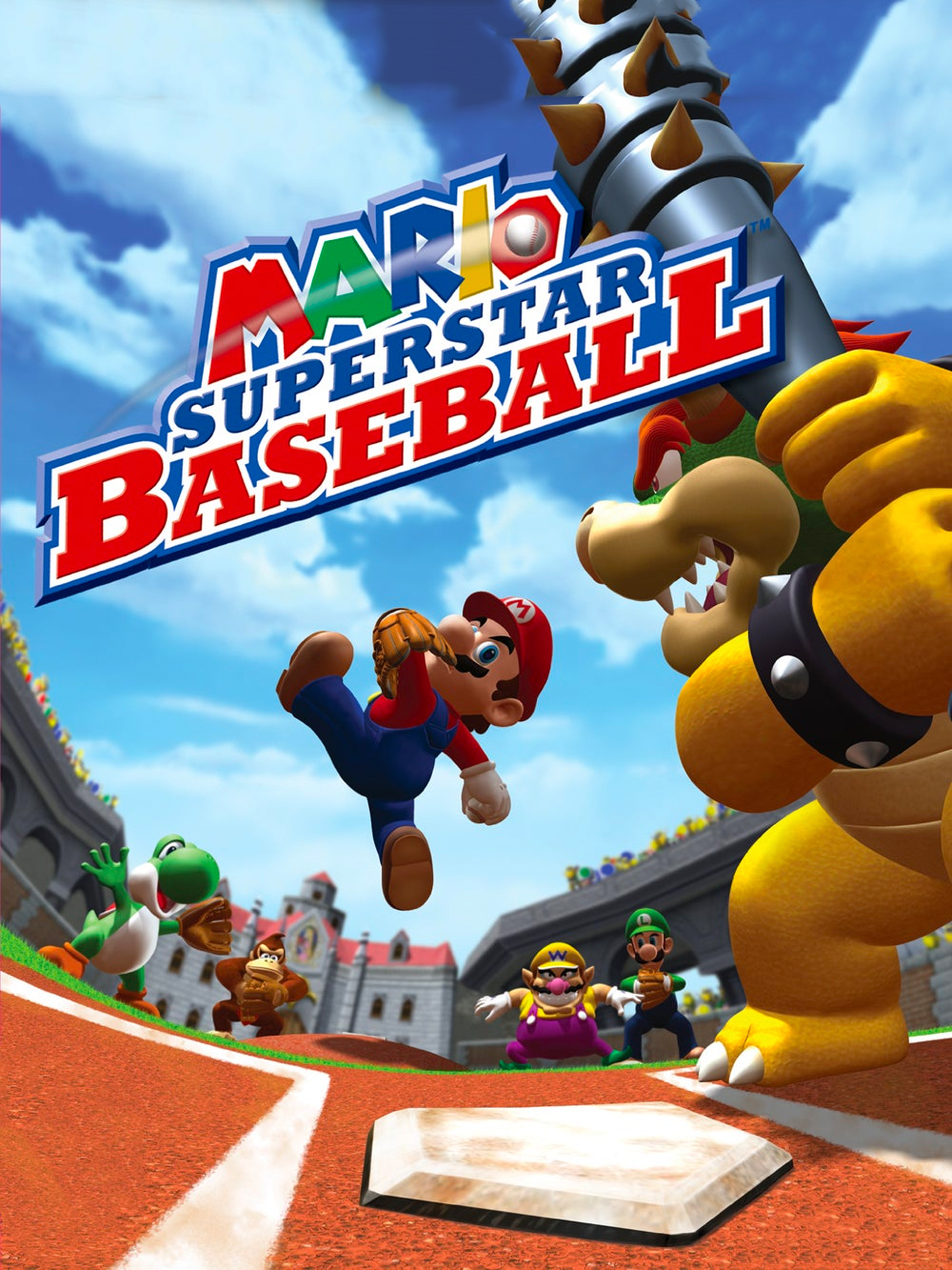 Game cover: Mario Superstar Baseball