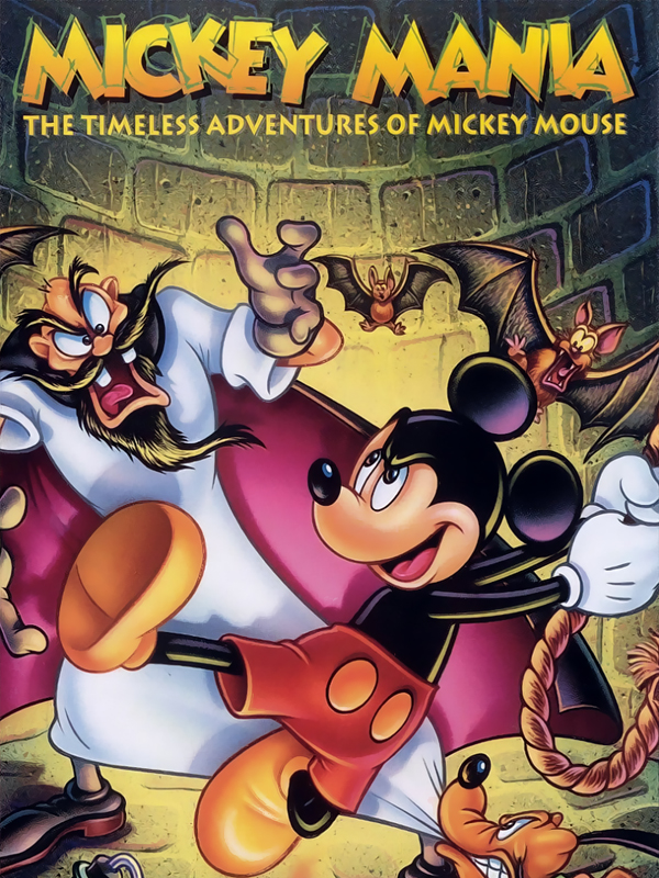 Game cover: Mickey Mania: The Timeless Adventures of Mickey Mouse