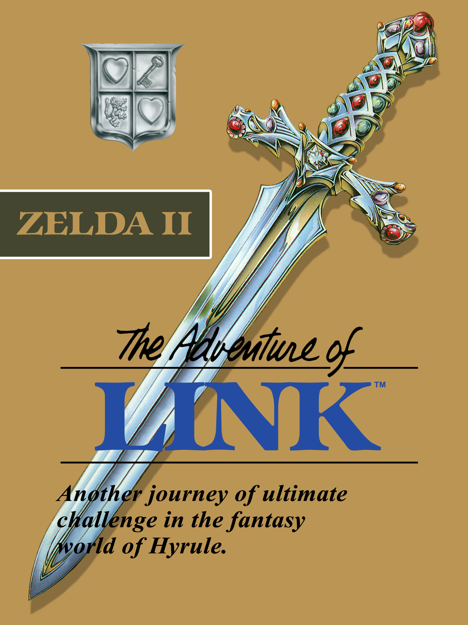 Game cover: Zelda II: The Adventure of Link