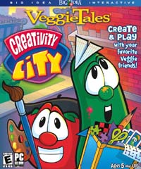 Game cover: VeggieTales Creativity City