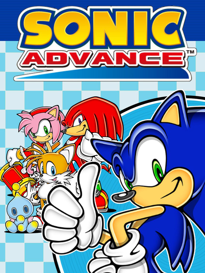 Game cover: Sonic Advance